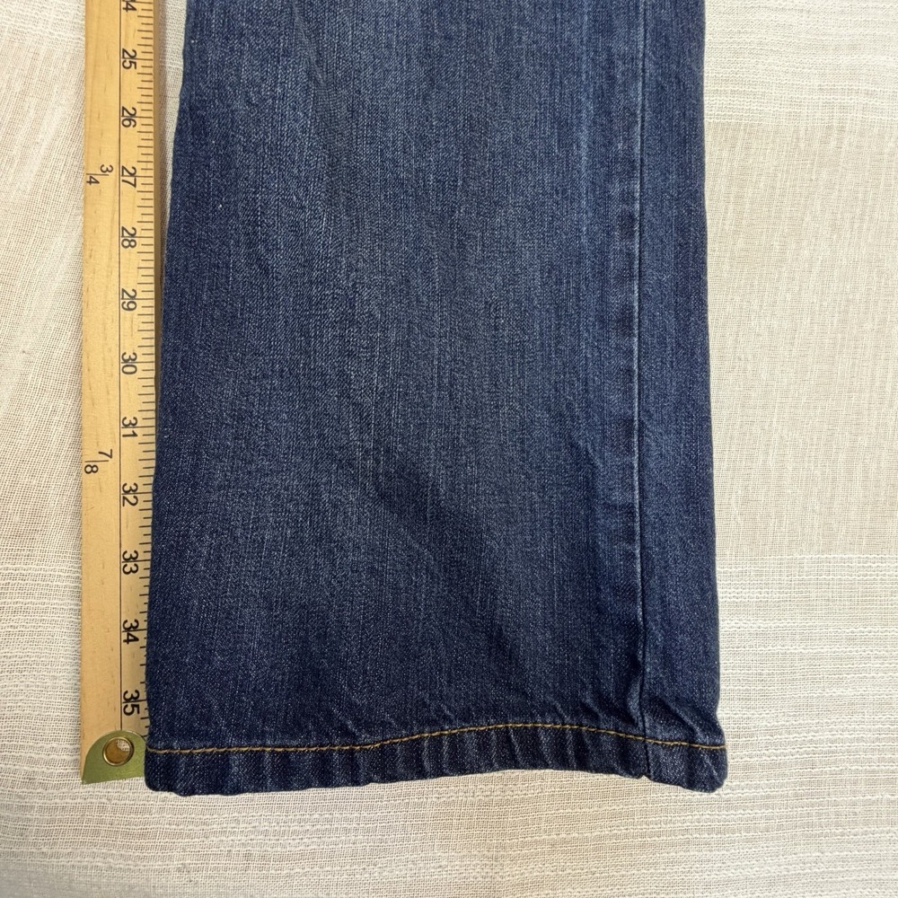 LL Bean Classic Fit Men's Jeans Sz 34x36 Med Blue Wash Double L Denim - Picture 6 of 8